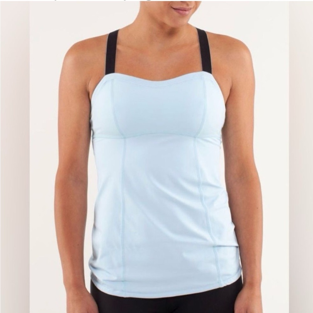 Lululemon Athletica Light Blue Tank Top